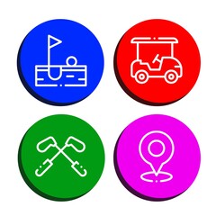 caddy simple icons set