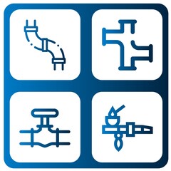 part simple icons set