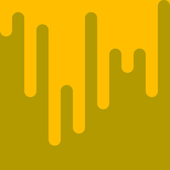 Amber color Abstract Rounded Color Lines halftone transition background illustration