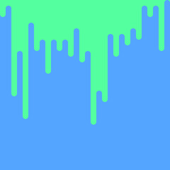 Sea Green color Abstract Rounded Color Lines halftone transition background illustration