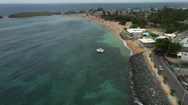 boats in Puerto Rico bech
