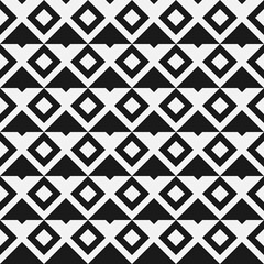 Seamless abstract geometric pattern with elements of rhombus