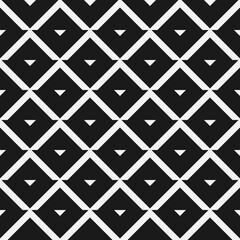 Seamless abstract geometric pattern grid with elements of rhombus