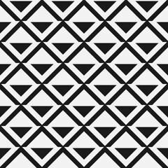 Seamless abstract geometric pattern with elements of rhombus
