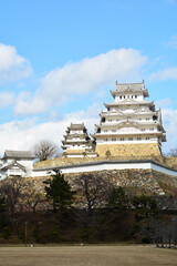 Himeji castle in Hyogo Prefecture Japan