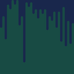 Forest Green color Abstract Rounded Color Lines halftone transition background illustration