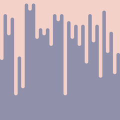 Blush Pink color Abstract Rounded Color Lines halftone transition background illustration