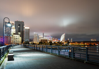 横浜ベイエリア　夜景