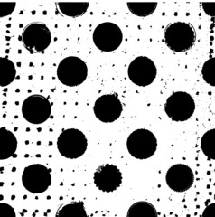 Seamless pattern with speed lines, halftone dots , circles . minimalistic poster with striped Design elements .Repeating Vector stripes .Geometric shape. Dynamic geometrical Endless overlay texture.