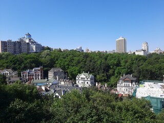 Fototapeta premium view of the city 