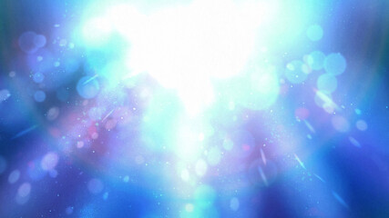 抽象的な光の背景装飾イラスト　降り注ぐ光　きらきら　煌めき　眩しい　パーティクル