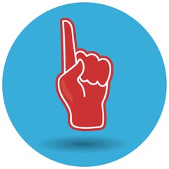 Obraz premium finger foam