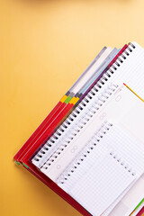 studying, schooling or college concept