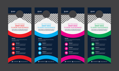 Set of door hangers background. Door hanger mockup. Vector illustration, corporate door hanger design, Door hanger tags, do not disturb and make up room sign Premium Vector,Door hanger design template