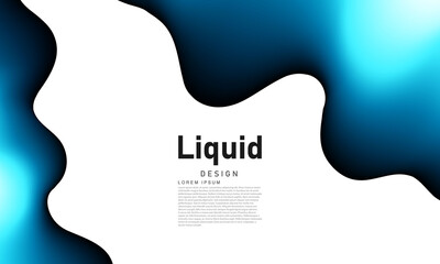 Abstract blue gradient background Ecology concept for your graphic design,