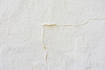 Abstract white grunge cement wall texture background