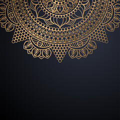 luxury ornamental mandala design background