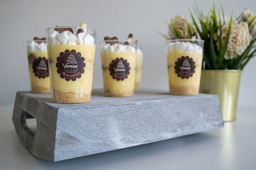 Verrine cupcake with banana flavor - Made with love
