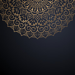 luxury ornamental mandala design background