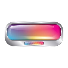 rainbow button