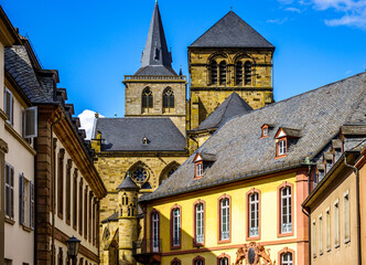 Obraz premium historic old town of Trier in germany