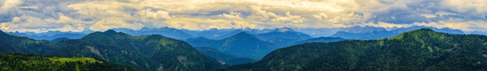 Obraz premium view at the rabenkopf mountain - bavaria