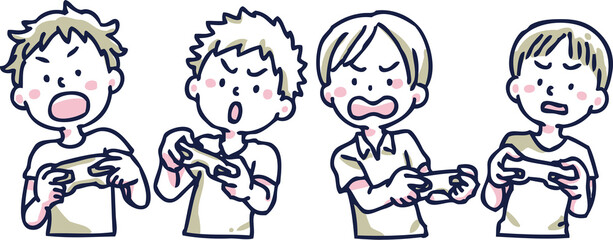 ゲーム　男の子　グループ