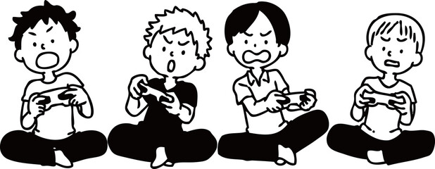 ゲーム　男の子　グループ