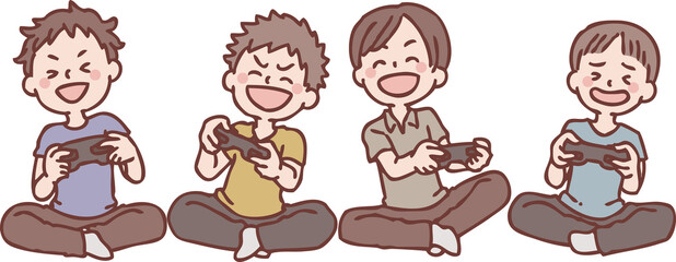 ゲーム　男の子　グループ