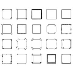 collection of frames