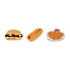 fast food set
