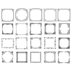 collection of frames