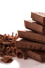 Milk Chocolate Blocks and Pieces