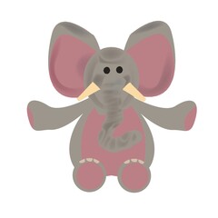 elephant soft toy