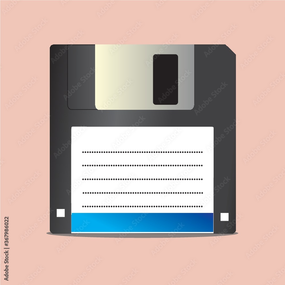 Poster floppy disk