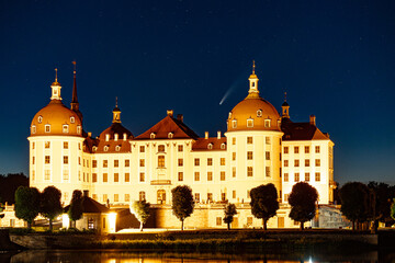 Komet Neowise, Moritzburg © Andreas Gruhl