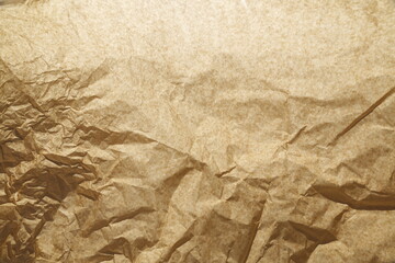 Top viewe crumpled paper background
