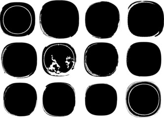 Vector grunge design elements collection .