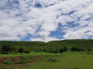 Obraz premium landscape with blue sky