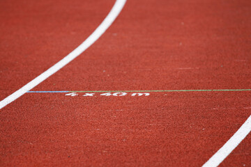 Athletics track