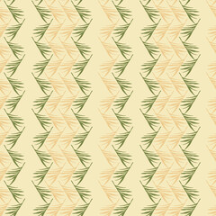 Trendy Tropical Vector Seamless Pattern. Chic Summer Textile. Beautiful Male Shirt Female Dress Texture. 