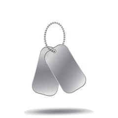 military dog tags