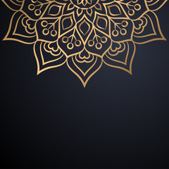 luxury ornamental mandala design background