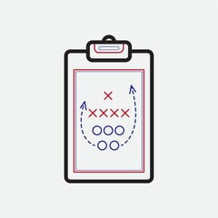 game plan on clipboard