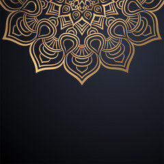 Fototapeta premium luxury ornamental mandala design background