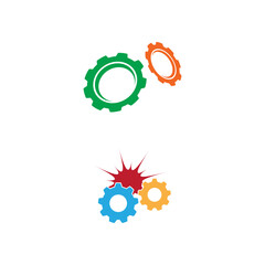 Gear Logo Template vector icon