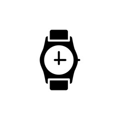 wrist watch icon vector design trendy