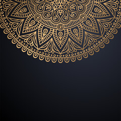 luxury ornamental mandala design background