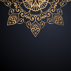 Fototapeta premium luxury ornamental mandala design background