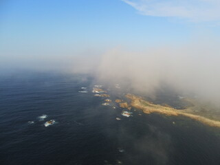 Coast of Galicia. Spain. Aerial Drone Photo
